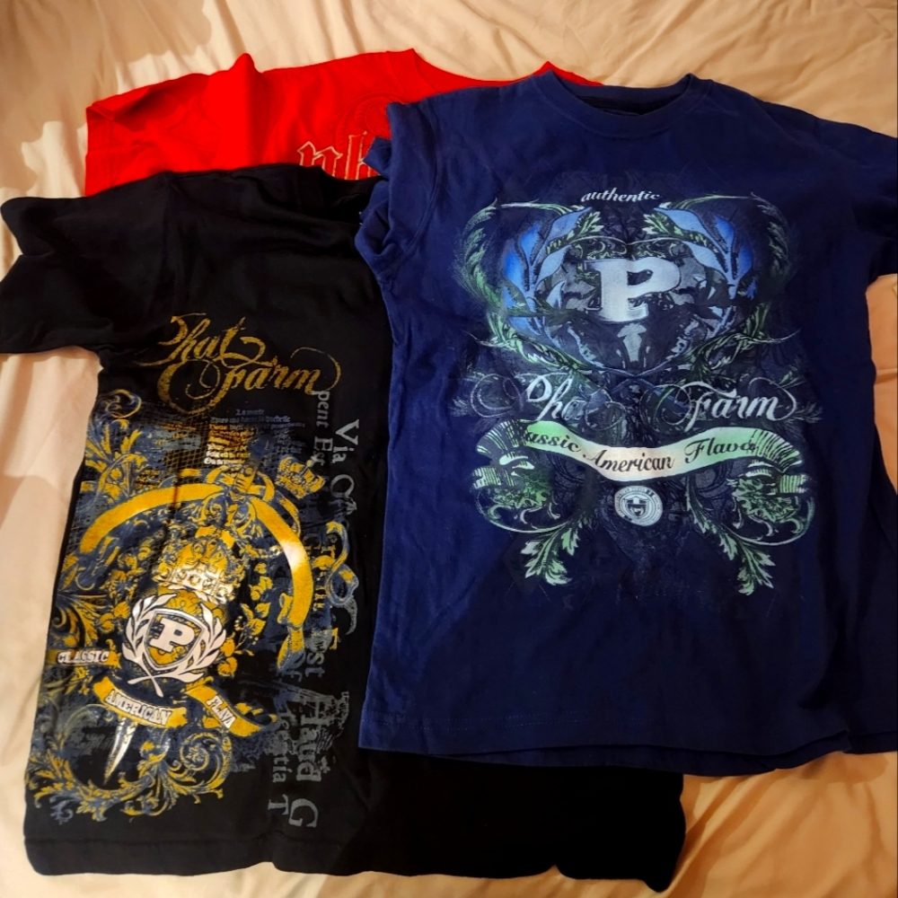 NWOT Phat Farm Boys XL Tees 3-for-1!
